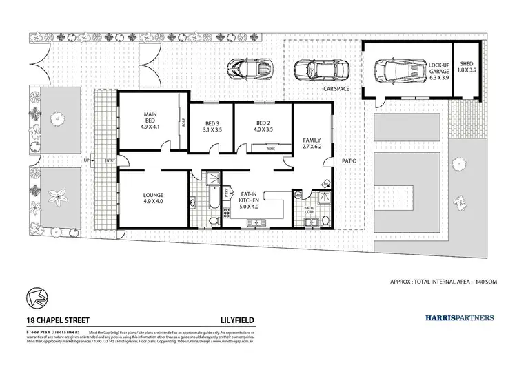 Floorplan of Homely house listing, 18 Chapel Street, Lilyfield NSW 2040