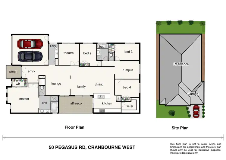 Floorplan of Homely house listing, 50 Pegasus Road, Cranbourne West VIC 3977