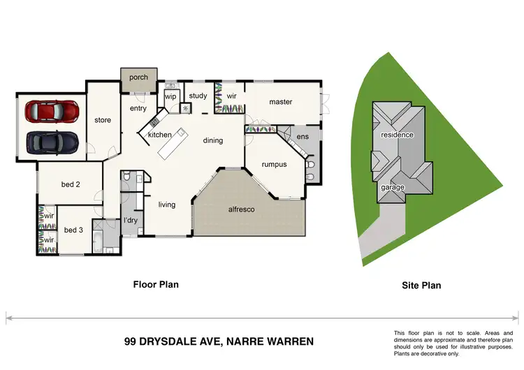 Floorplan of Homely house listing, 99 Drysdale Avenue, Narre Warren North VIC 3804