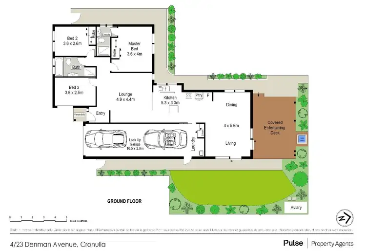 Floorplan of Homely villa listing, 4/23 Denman Avenue, Cronulla NSW 2230