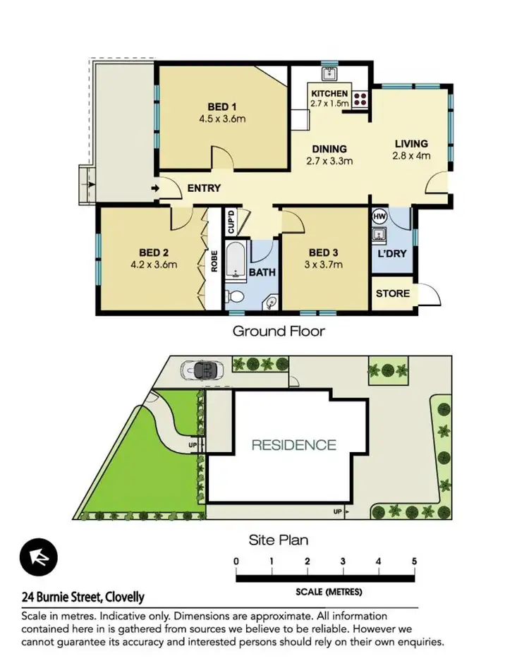 Floorplan of Homely house listing, 24 Burnie Street, Clovelly NSW 2031