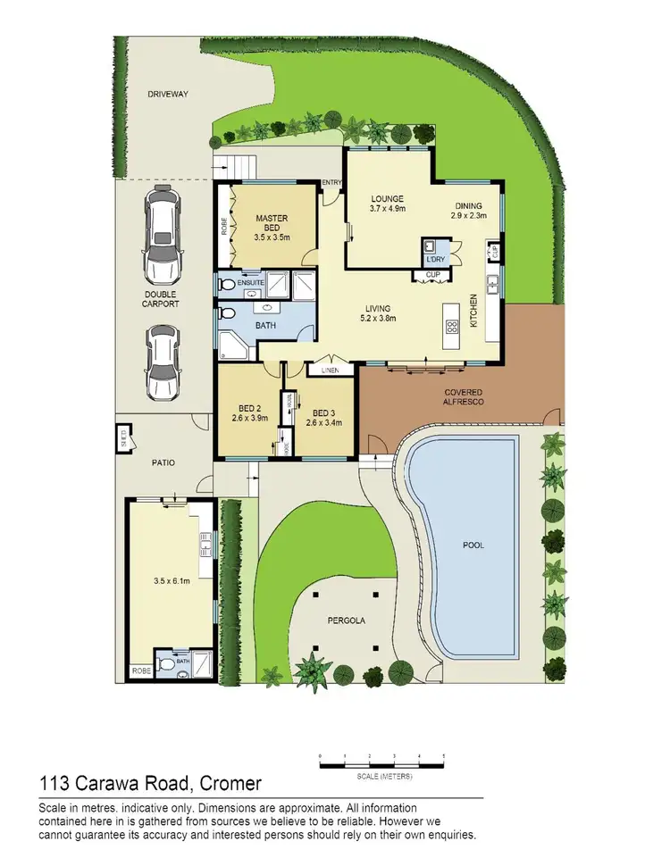 Floorplan of Homely house listing, 113 Carawa Road, Cromer NSW 2099