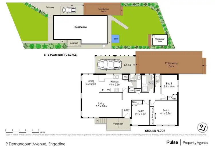 Floorplan of Homely house listing, 9 Dernancourt Avenue, Engadine NSW 2233