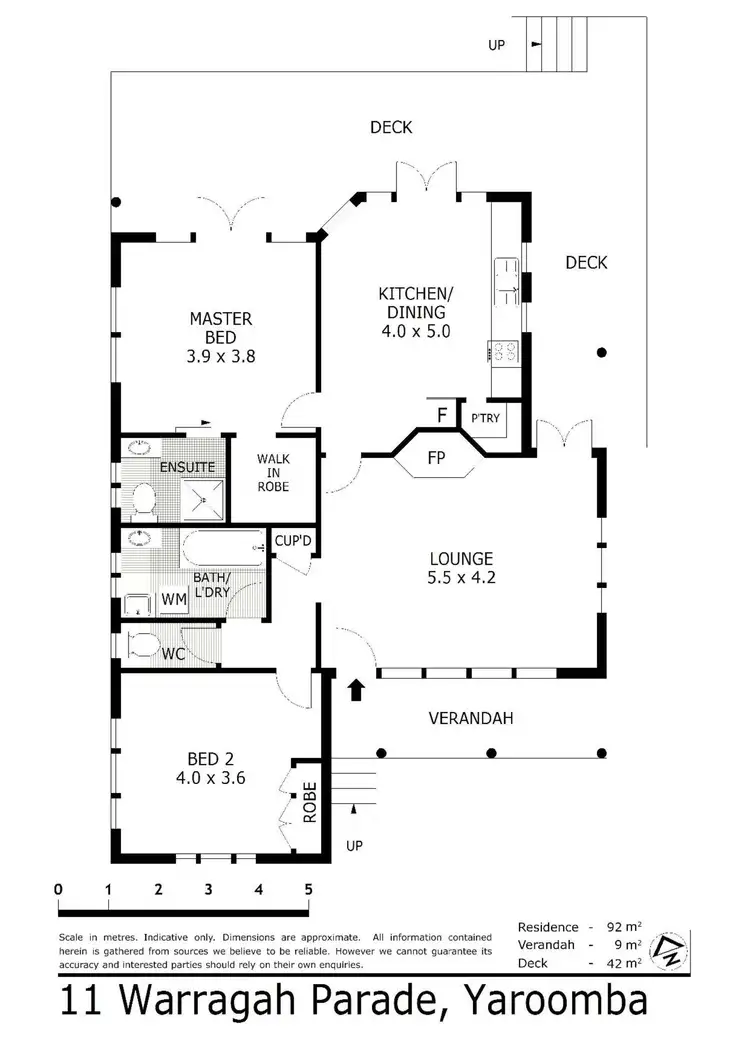 Floorplan of Homely house listing, 11 Warragah Parade, Yaroomba QLD 4573