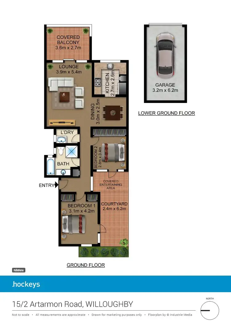 Floorplan of Homely apartment listing, 15/2 Artarmon Road, Willoughby NSW 2068