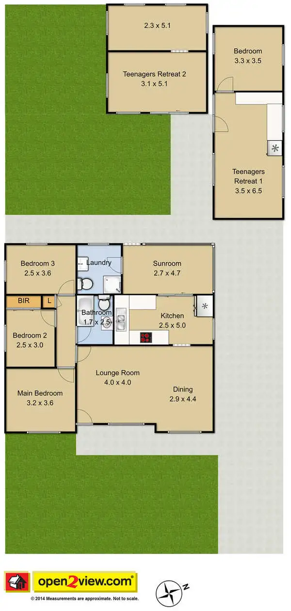 Floorplan of Homely house listing, 14 Saipan Avenue, Lethbridge Park NSW 2770