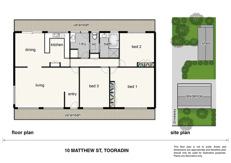 Floorplan of Homely house listing, 10 Matthew Street, Tooradin VIC 3980