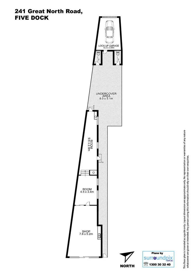 Floorplan of Homely house listing, 241 Great North Road, Five Dock NSW 2046