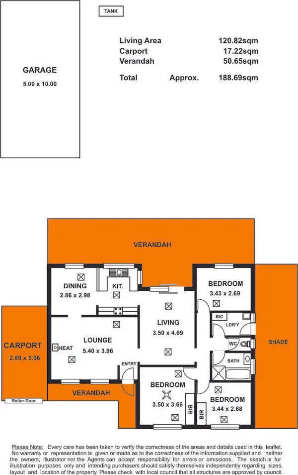 Floorplan of Homely house listing, 12 Window Crescent, Salisbury North SA 5108