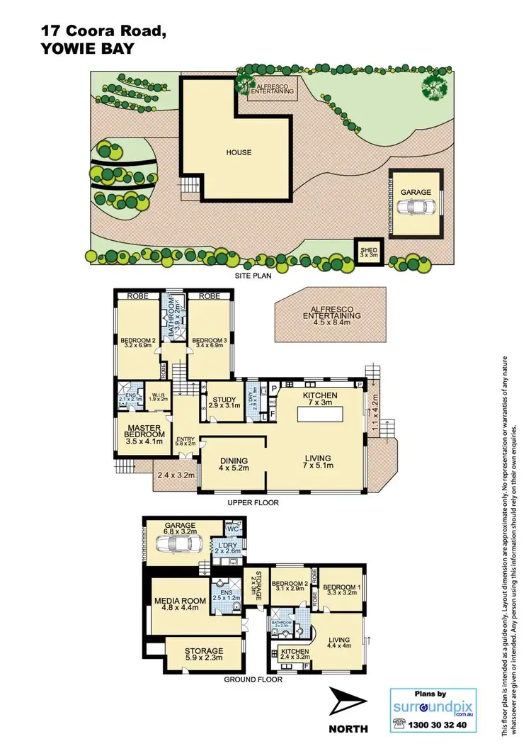 Floorplan of Homely house listing, 17 Coora Road, Yowie Bay NSW 2228