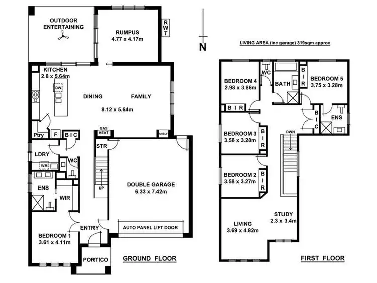Floorplan of Homely house listing, 10 Pinneri Street, Hectorville SA 5073