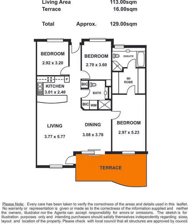 Floorplan of Homely apartment listing, B25/188-198 Carrington Street, Adelaide SA 5000