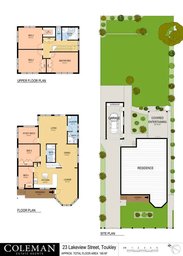 Floorplan of Homely house listing, 23 Lakeview Street, Toukley NSW 2263