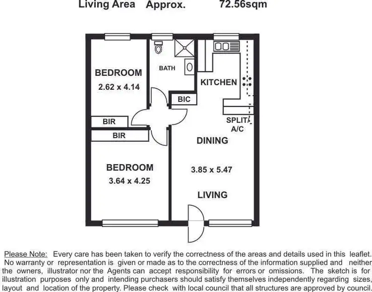 Floorplan of Homely apartment listing, 10/174 Barton West Terrace, North Adelaide SA 5006