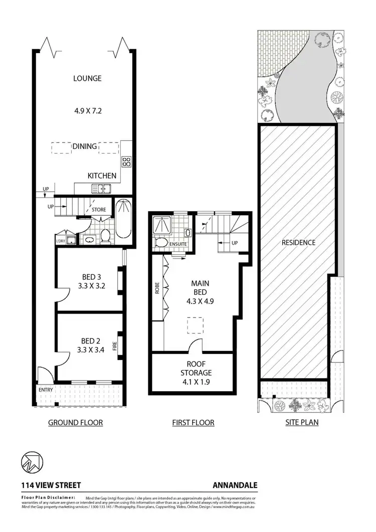 Floorplan of Homely house listing, 114 View Street, Annandale NSW 2038