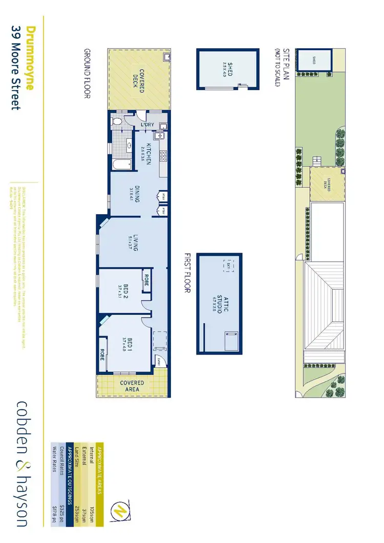 Floorplan of Homely house listing, 39 Moore Street, Drummoyne NSW 2047