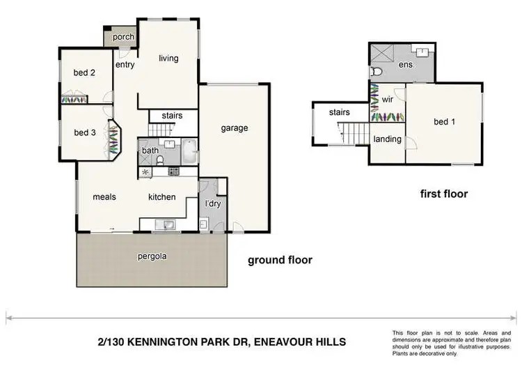 Floorplan of Homely house listing, 2/130 Kennington Park Drive, Endeavour Hills VIC 3802