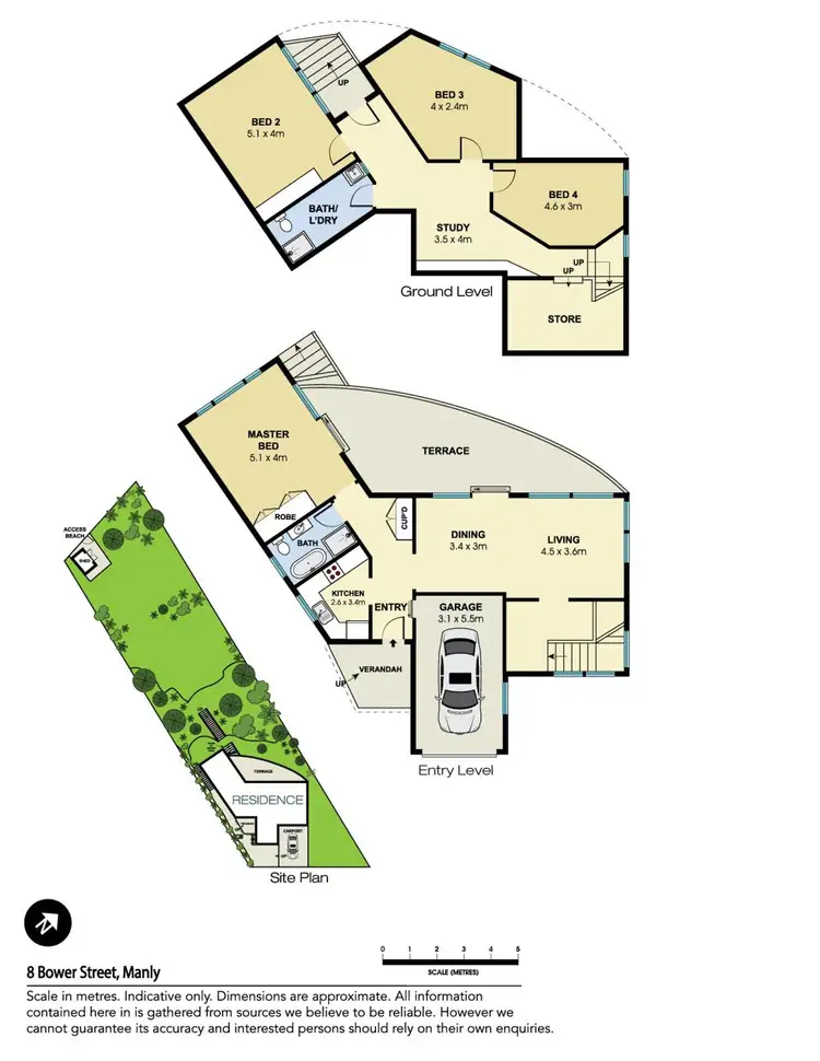 Floorplan of Homely house listing, 8 Bower Street, Manly NSW 2095