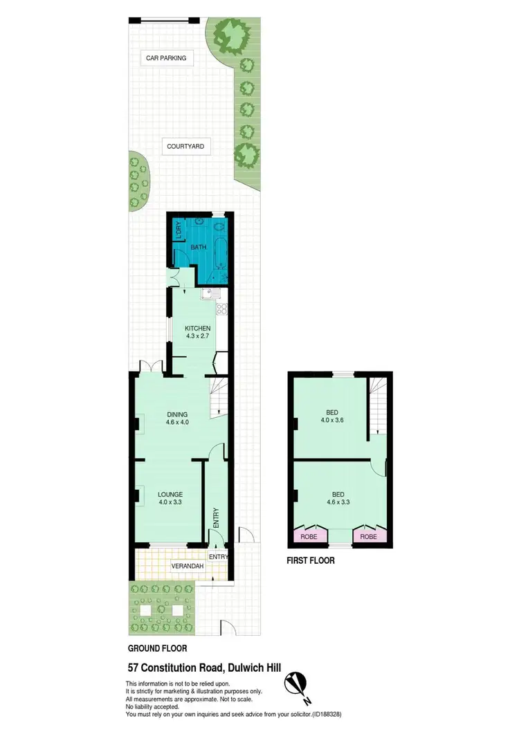 Floorplan of Homely house listing, 57 Constitution Road, Dulwich Hill NSW 2203