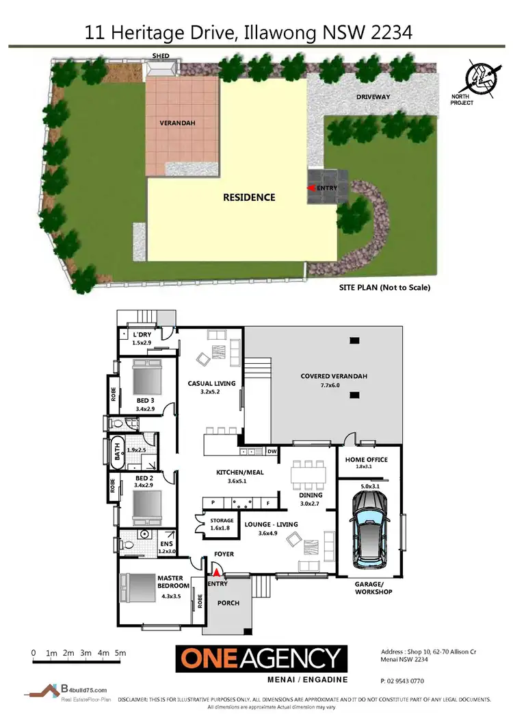 Floorplan of Homely house listing, 11 Heritage Drive, Illawong NSW 2234