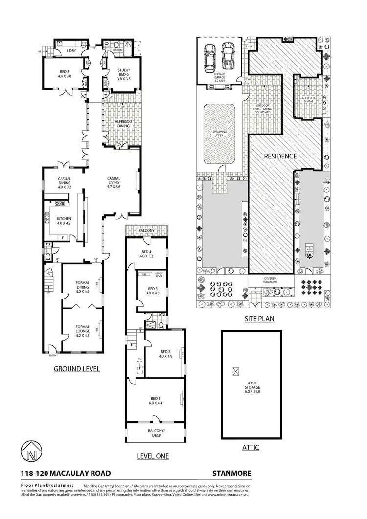 Floorplan of Homely house listing, 118 Macaulay Road, Stanmore NSW 2048