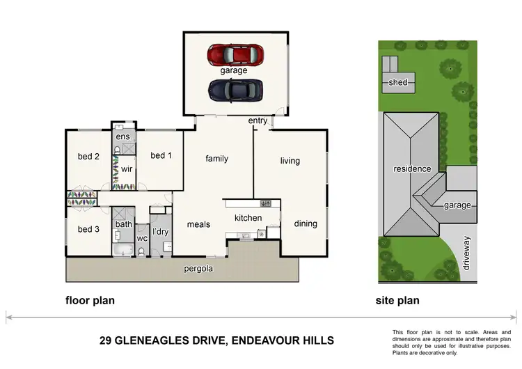 Floorplan of Homely house listing, 29 Gleneagles Drive, Endeavour Hills VIC 3802