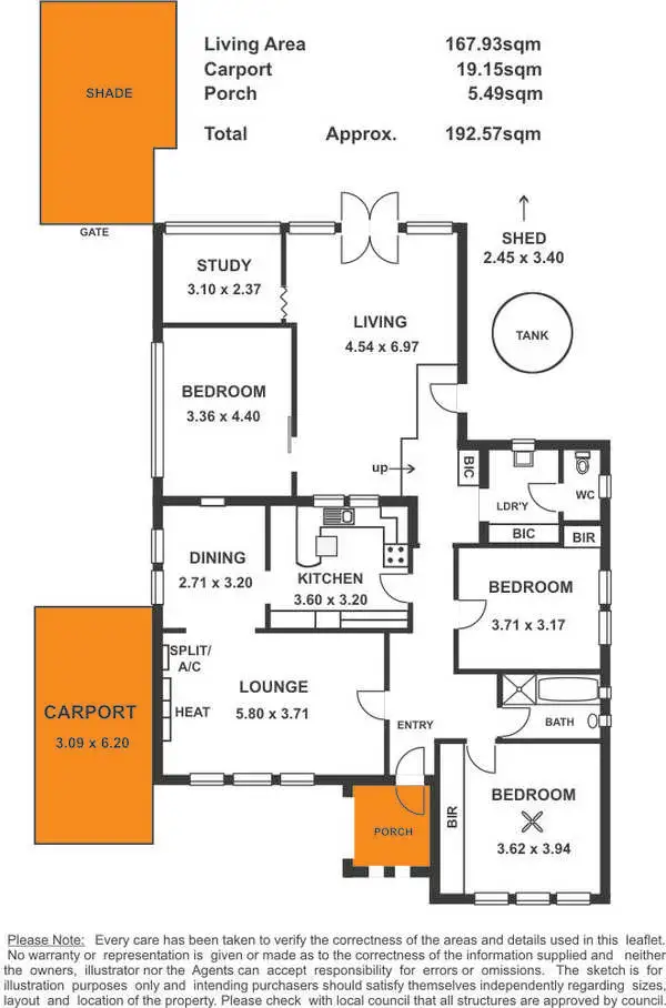 Floorplan of Homely house listing, 84 Church Terrace, Walkerville SA 5081