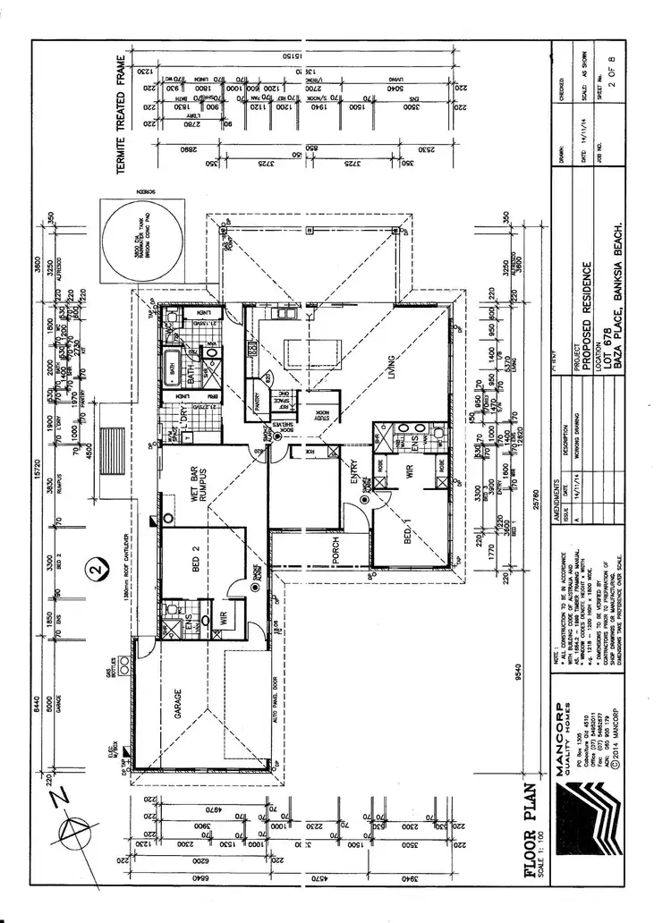 Floorplan of Homely house listing, 15 Baza Place, Banksia Beach QLD 4507
