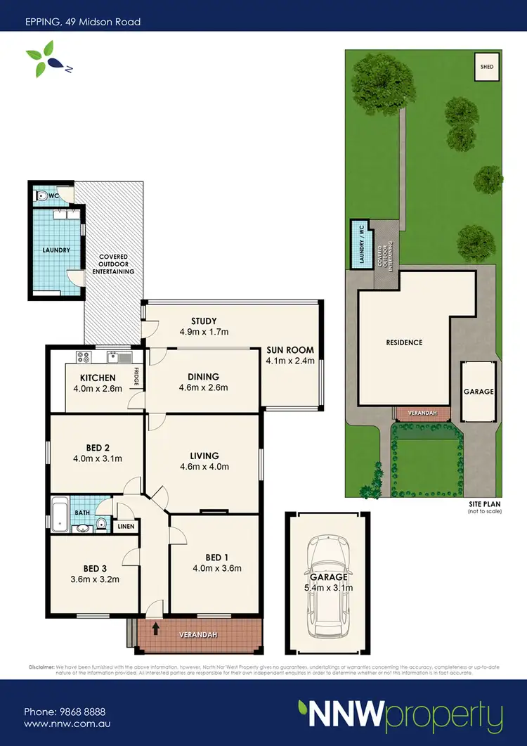 Floorplan of Homely house listing, 49 Midson Road, Epping NSW 2121