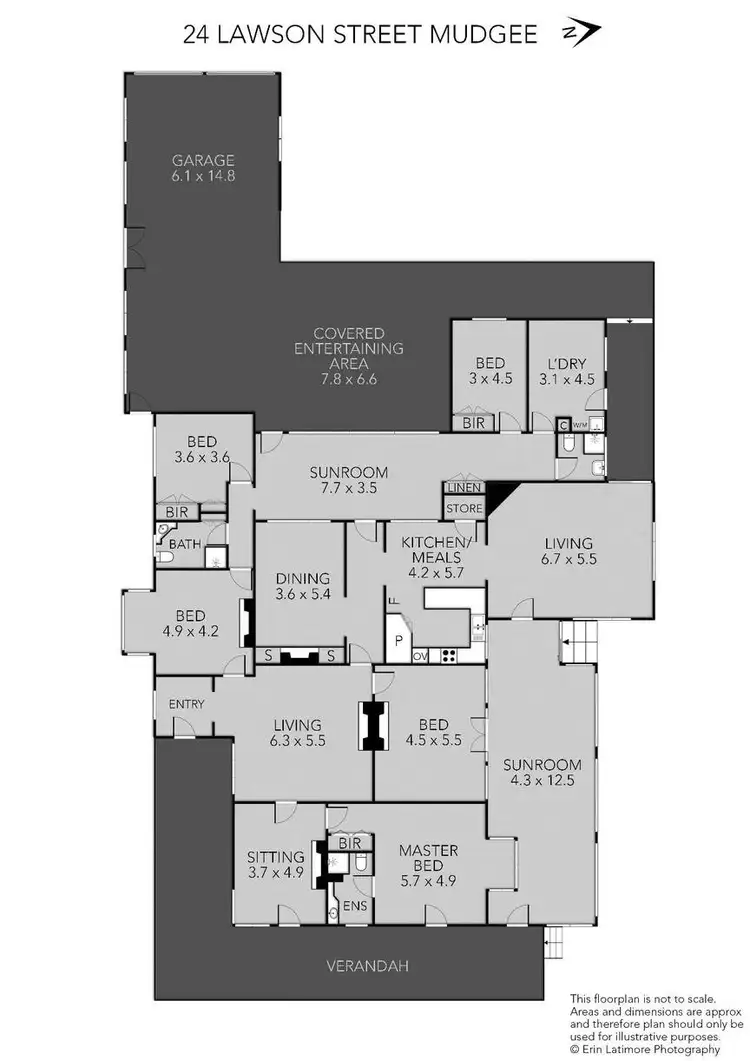 Floorplan of Homely house listing, 24 Lawson Street, Mudgee NSW 2850