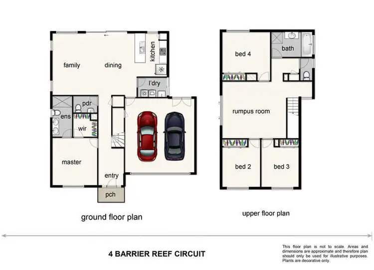 Floorplan of Homely house listing, 4 Barrier Reef Circuit, Endeavour Hills VIC 3802