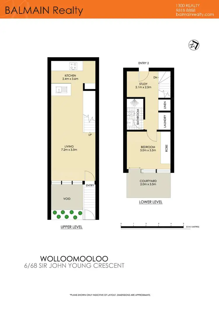 Floorplan of Homely apartment listing, 6/68 Sir John Young Crescent, Woolloomooloo NSW 2011
