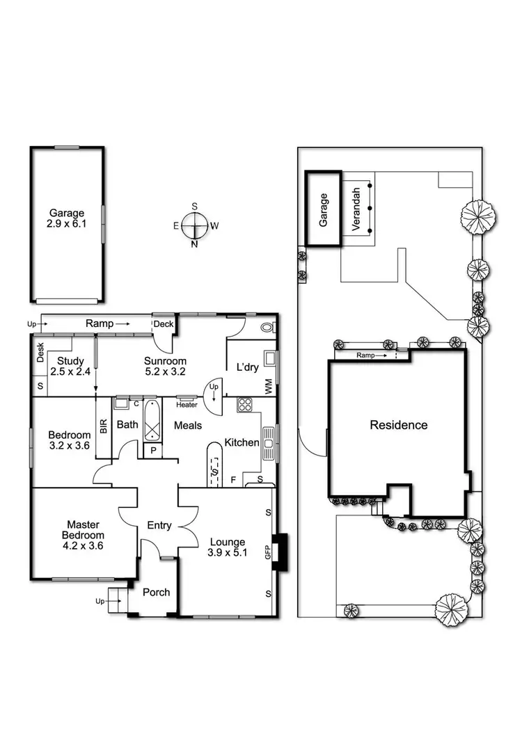 Floorplan of Homely house listing, 142 Collins Street, Thornbury VIC 3071