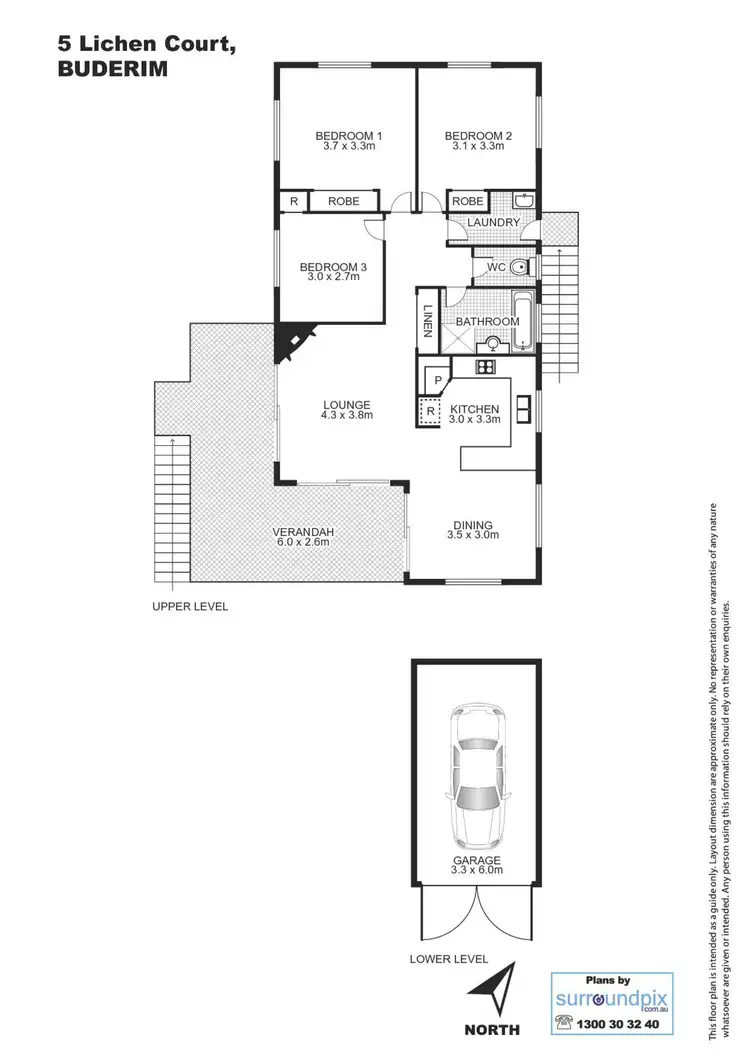 Floorplan of Homely house listing, 5 Lichen Court, Buderim QLD 4556