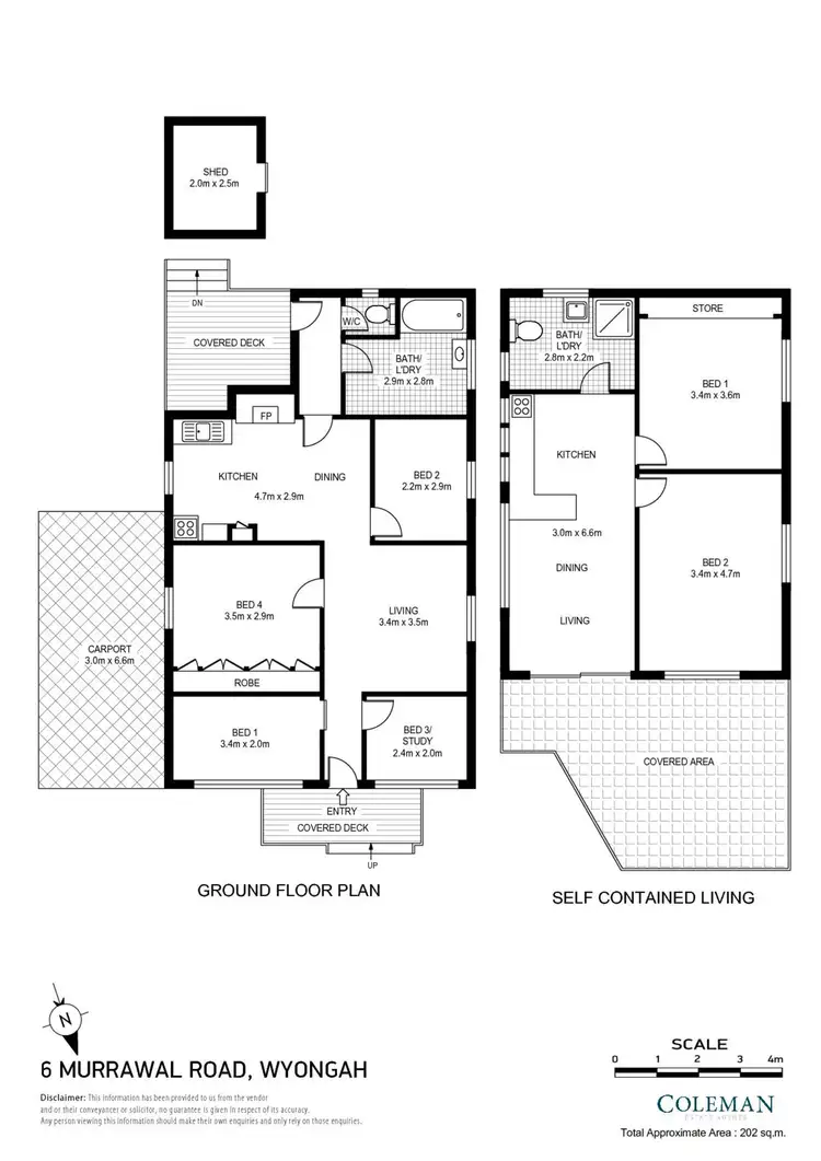 Floorplan of Homely house listing, 6 Murrawal Road, Wyongah NSW 2259
