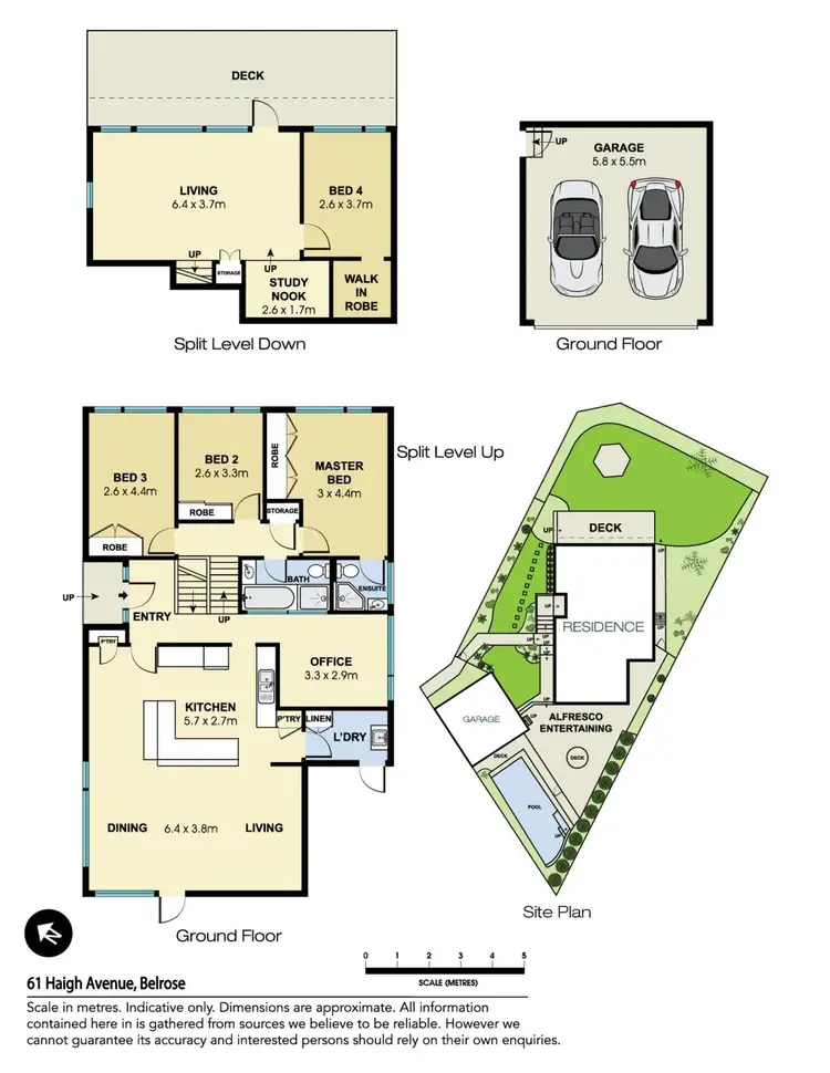Floorplan of Homely house listing, 61 Haigh Avenue, Belrose NSW 2085