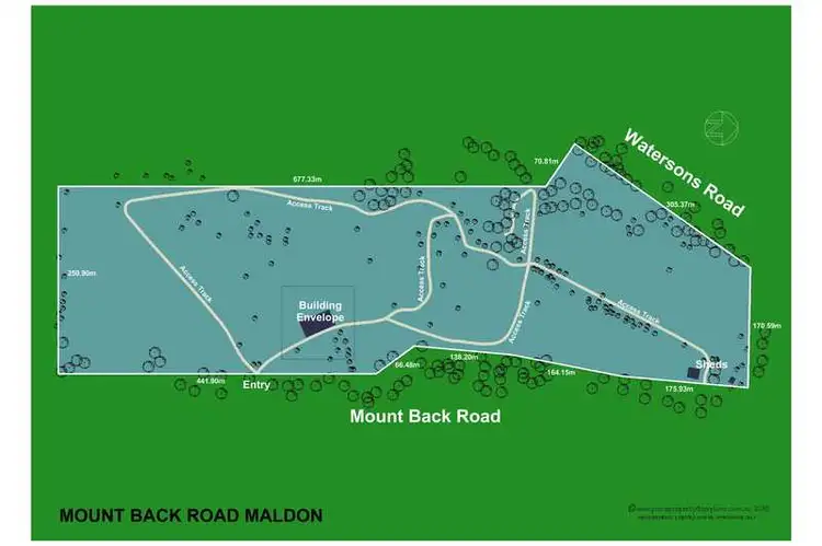 Floorplan of Homely rural property listing, Lot 5 Mount Back Road, Maldon VIC 3463