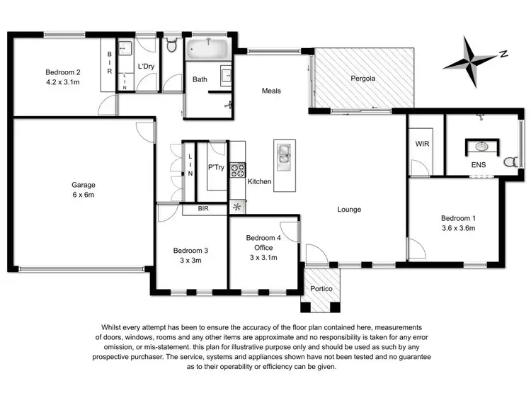 Floorplan of Homely house listing, Lot 2 Baker Court, Millicent SA 5280