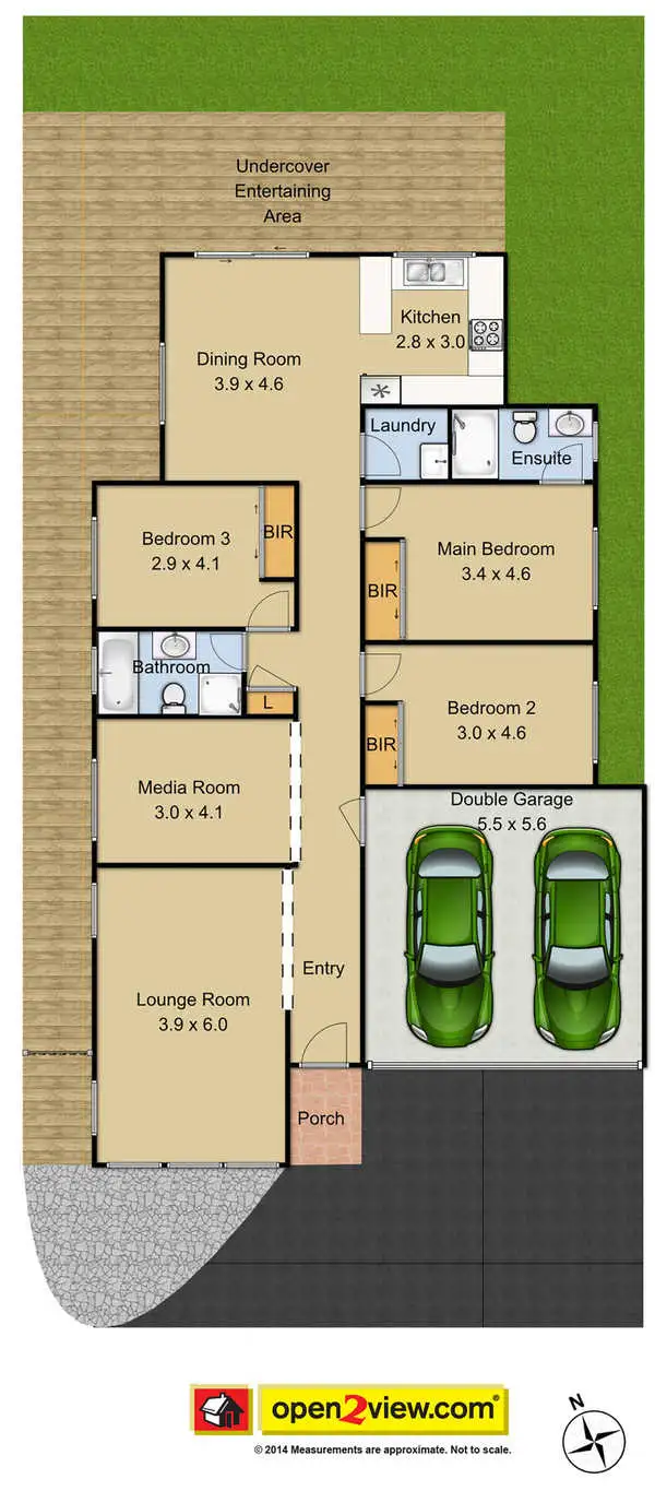 Floorplan of Homely house listing, 6 Spicebush Glade, Stanhope Gardens NSW 2768