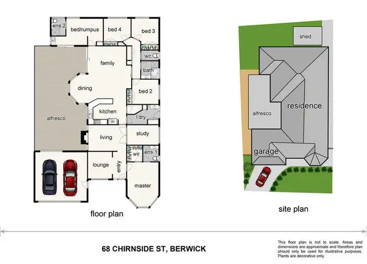 Floorplan of Homely house listing, 68 Chirnside Road, Berwick VIC 3806