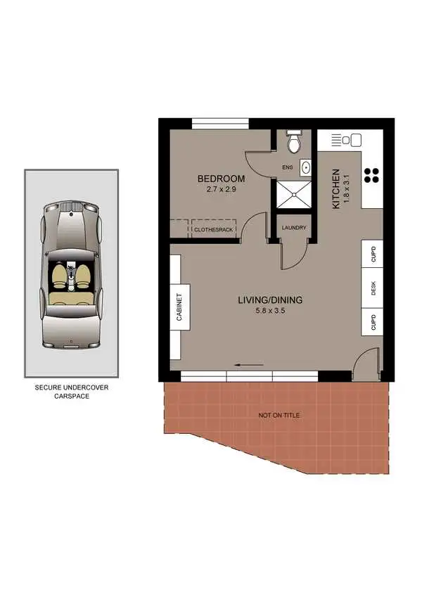 Floorplan of Homely apartment listing, 17/91 Smith Street, Summer Hill NSW 2130