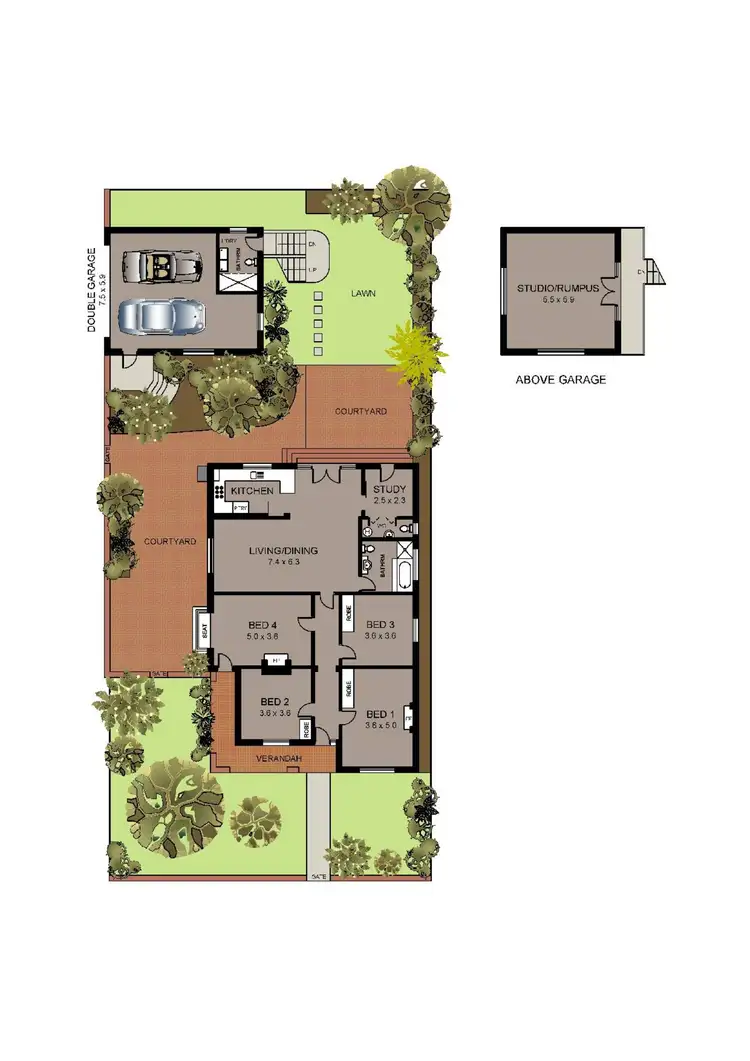 Floorplan of Homely house listing, 82 Floss Street, Hurlstone Park NSW 2193