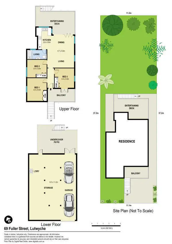 Floorplan of Homely house listing, 69 Fuller Street, Lutwyche QLD 4030