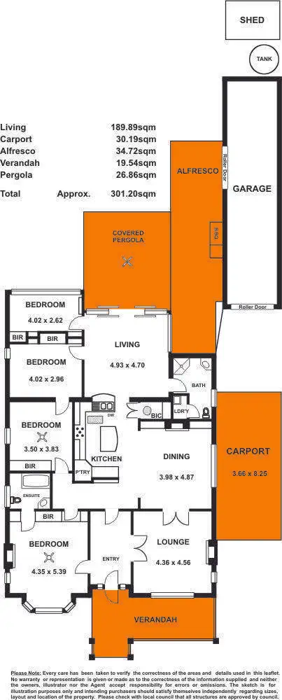 Floorplan of Homely house listing, 28 Kennaway Street, Tusmore SA 5065
