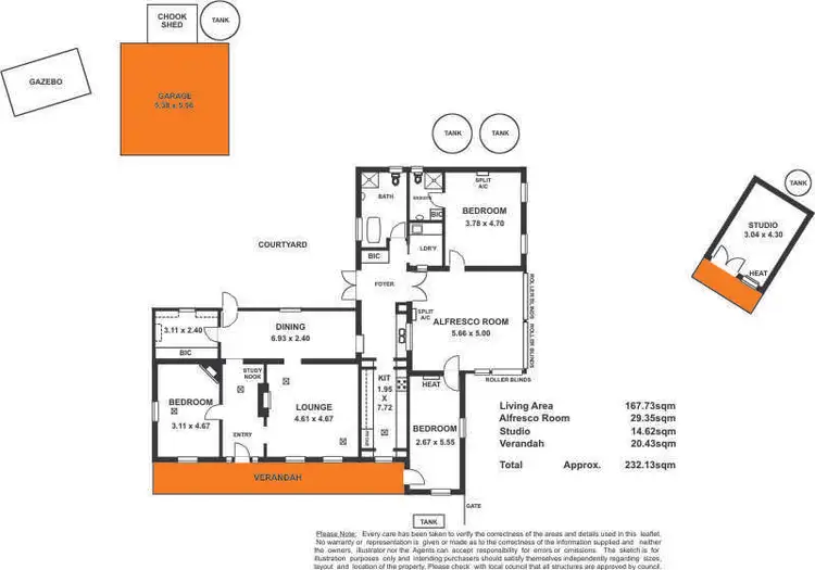 Floorplan of Homely house listing, 1 Main Street, Hahndorf SA 5245