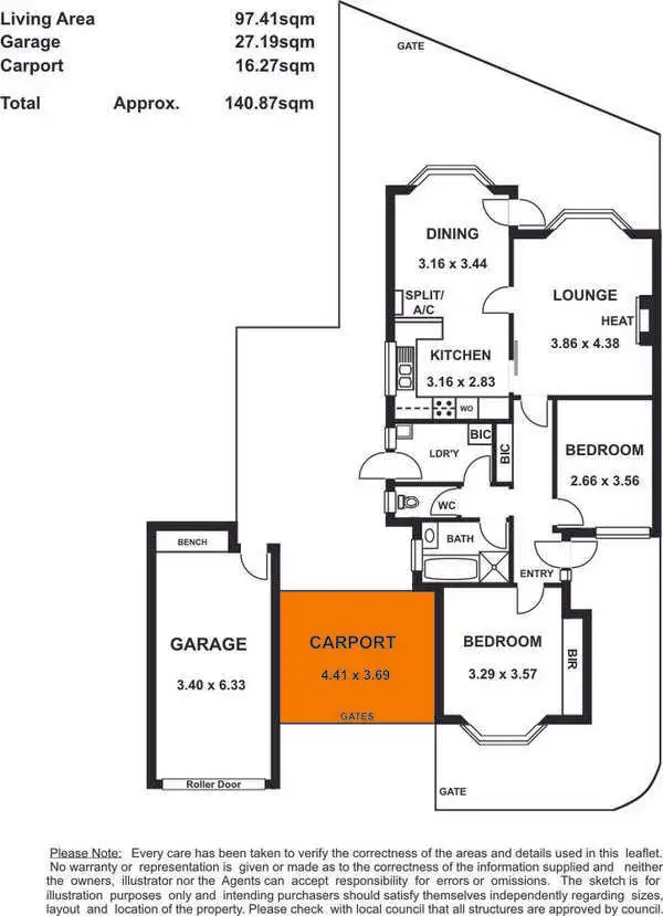 Floorplan of Homely unit listing, 4/9 Hansen Court, West Lakes Shore SA 5020