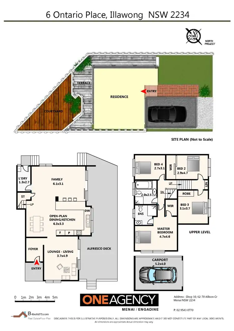 Floorplan of Homely house listing, 6 Ontario Close, Illawong NSW 2234