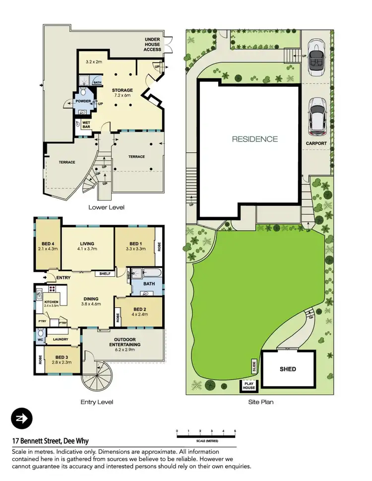 Floorplan of Homely house listing, 17 Bennett Street, Dee Why NSW 2099