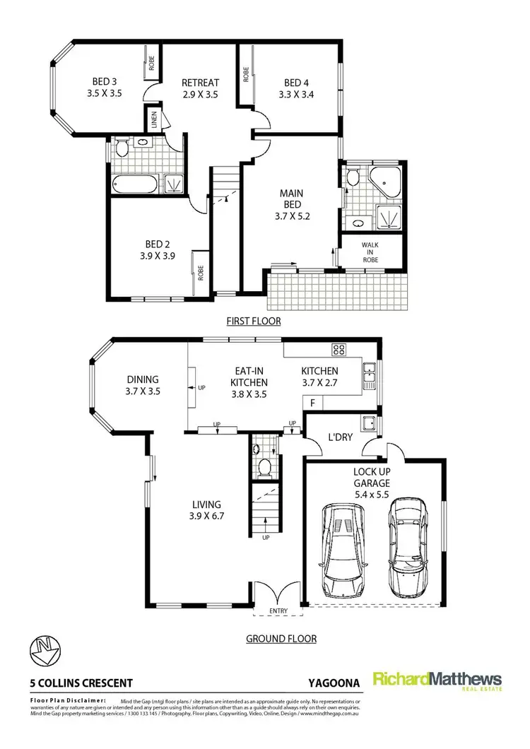 Floorplan of Homely house listing, 5 Collins Crescent, Yagoona NSW 2199