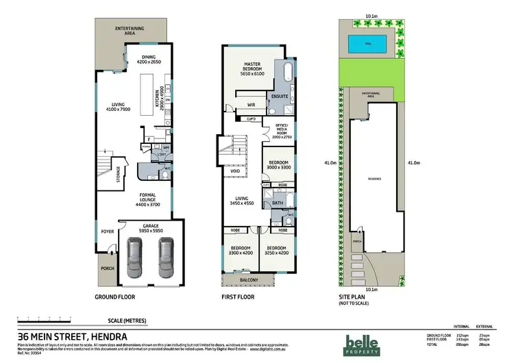 Floorplan of Homely house listing, 36 Mein Street, Hendra QLD 4011